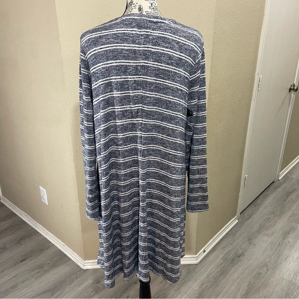 Lou &‎ Grey Navy and White Striped Top